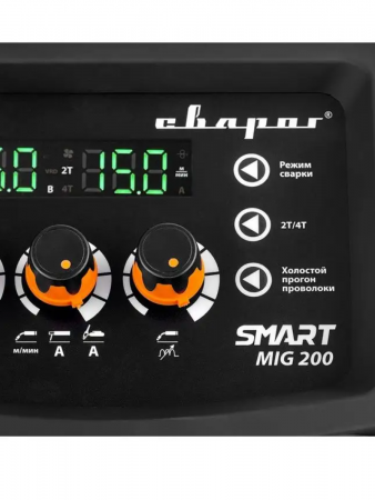 Сварочный инвертор Сварог REAL SMART MIG 200 BLACK (N2A5) + Маска и Краги