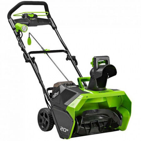 Снегоуборщик аккумуляторный бесщеточный Greenworks GD40SB (б/акк,б/зу)