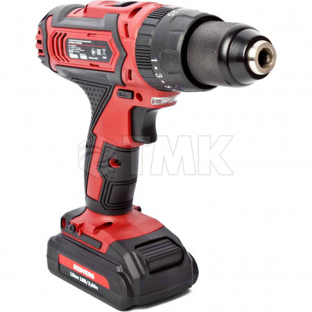 Шуруповерт аккумуляторный ударный RedVerg RD-ISD18L/2T