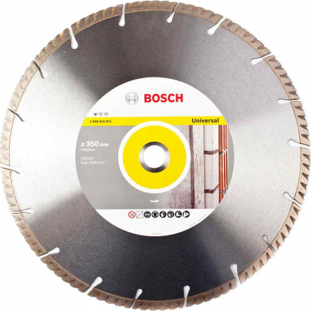 Круг алмазный Bosch Ф350х25,4 Stf Universal (071)