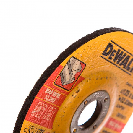 Круг шлифовальный по металлу DeWalt 125х22.2х6,3