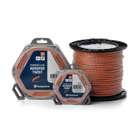 Леска для триммера Husqvarna 2,4мм/210м Whisper Twist на катушке