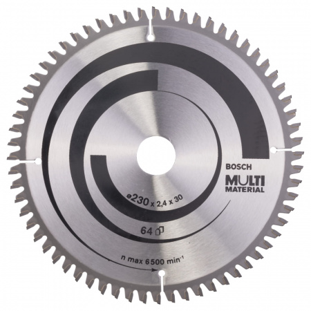 Диск пильный Bosch твердосплавный 230х30х 64 Multi (513)
