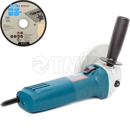 Машина шлифовальная угловая Bosch GWS660 (H) + Круг Standard 125х1 5 шт