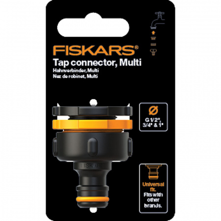 Штуцер для крана FISKARS MULTI 1/2",3/4", 1" (1027051)