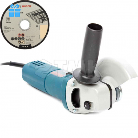 Машина шлифовальная угловая Bosch GWS660 (H) + Круг Standard 125х1 5 шт