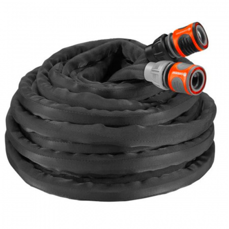 Шланг текстильный GARDENA Liano 13 мм, 10 м 1/2"+ комплект для полива, сумка для хранения